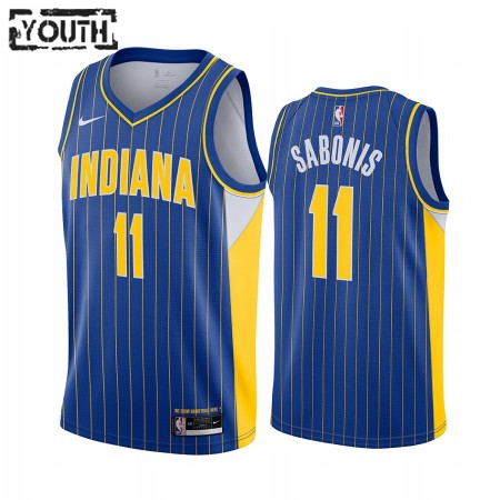 Maillot Basket Indiana Pacers Domantas Sabonis 11 2020-21 City Edition Swingman - Enfant